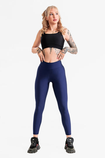Тъмно син лъскав клин KATRIN D BLUE