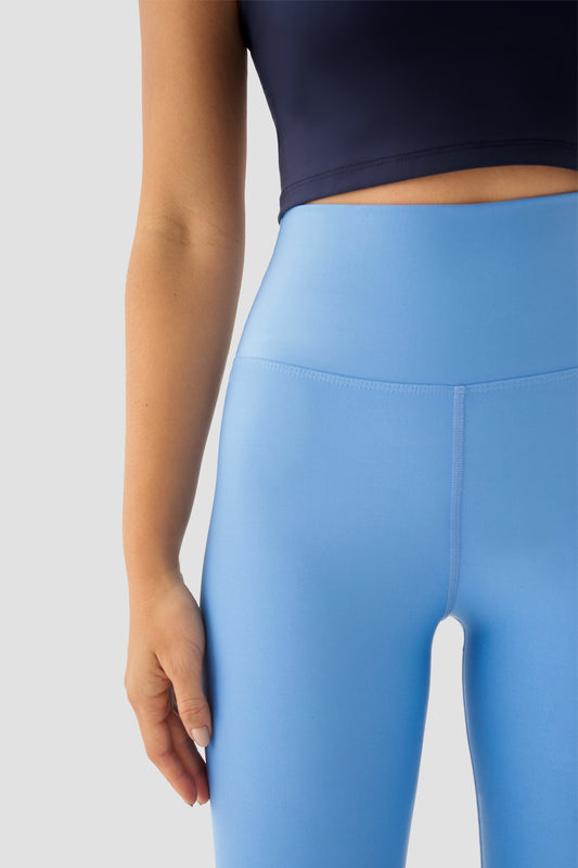 Супер-стягащ спортен клин с висока талия ALEXA BLUE