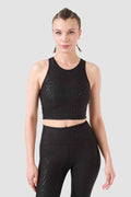 Дамско спортно бюстие Tiger Black SS3737-06