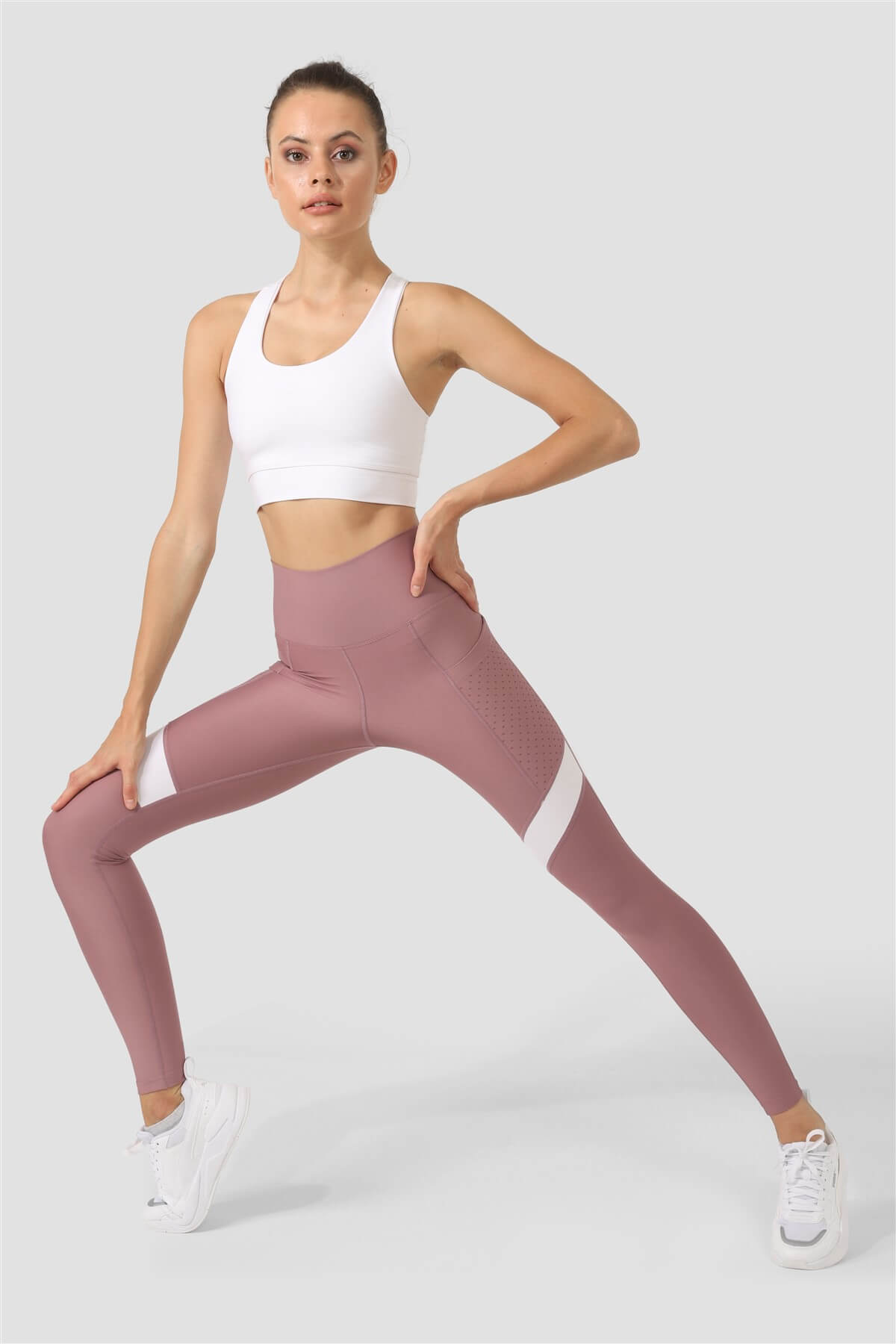 Дамски супер-стягащ спортен клин с висока талия Ema L.Rose SS2462-72