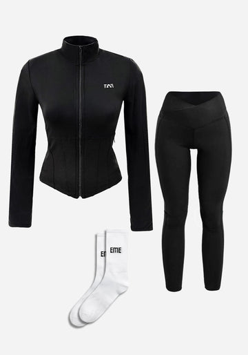 Спортен сет: горнище Lora и клин Daria