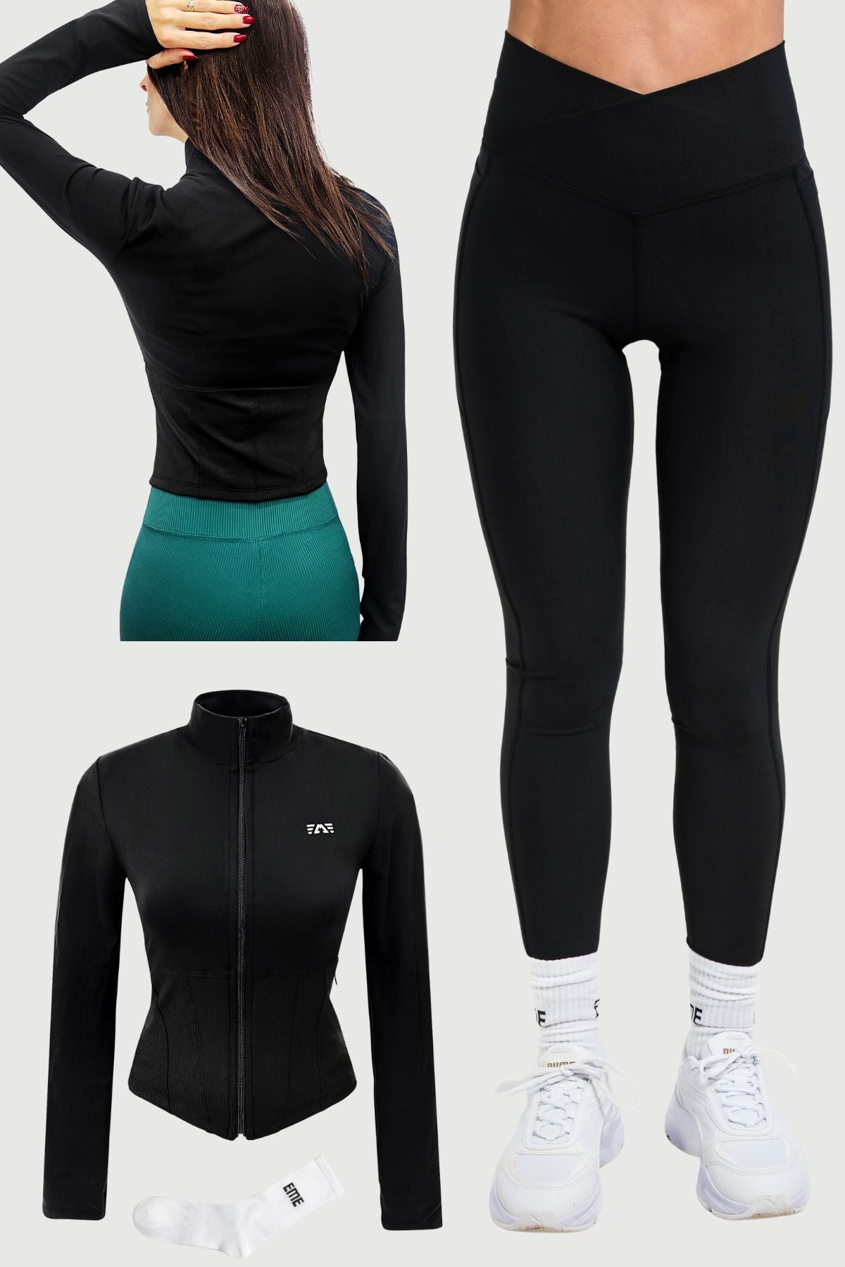 Спортен сет: горнище Lora и клин Daria