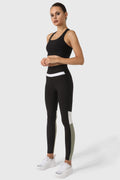 Спортно бюстие с кръстосан гръб CROSS BLACK