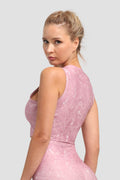 Спортно бюстие MARBLE PINK