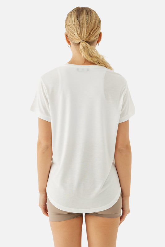 Спортна премиум тениска SOPHIA ECRU